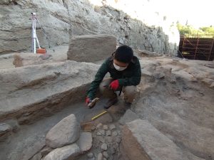 カマン・カレホユック遺跡での測量