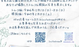 写真展「わたしのトルコ」【11月10日(日)締切】 写真展「わたしのトルコ」写真募集中!!（国際交流イベント トルコ編）