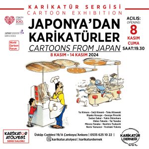 日本発風刺漫画 Japonya'dan Karikatürler